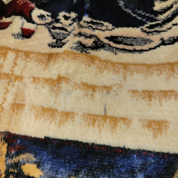 Vintage Last Supper velvet tapestry wall - Picture 13 of 14